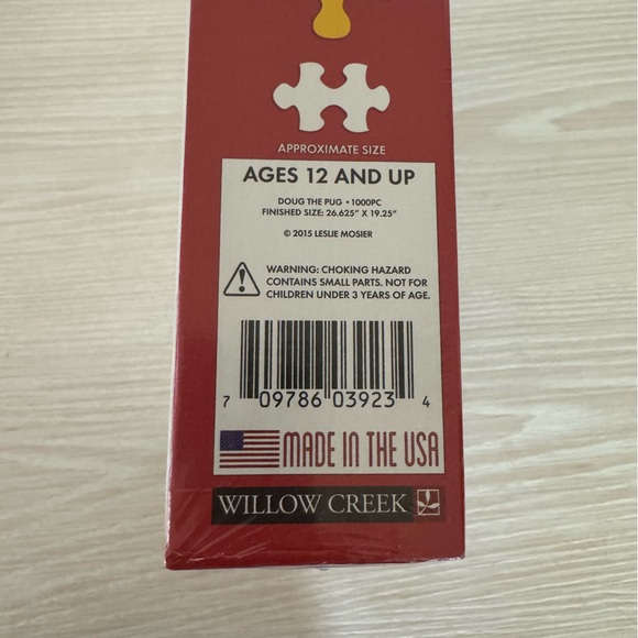 Doug the Pug- 1000 piece puzzle - Picture 3 of 3